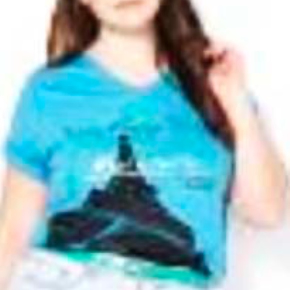 T-SHIRT, SHAPED FIT, BLUEJAY BLUE (Blue, Navy, Green, White), SIZE 4X, SHORT - Picture 1 of 2